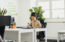 woman working on business plan