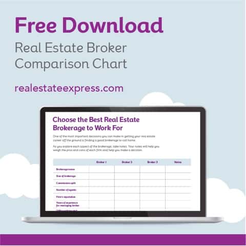 Real Estate Broker Comparison Chart