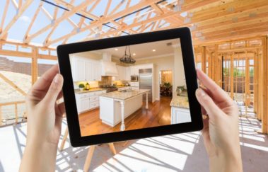 new construction project tablet