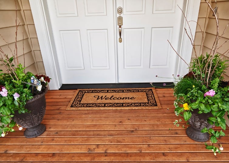 welcome mat front door