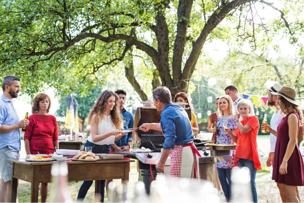 backyard bbq