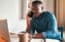 Agent making phone calls to find quality real estate leads