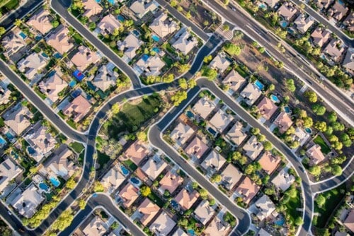 Residential Development Aerial