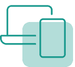 Flexible learning formats icon