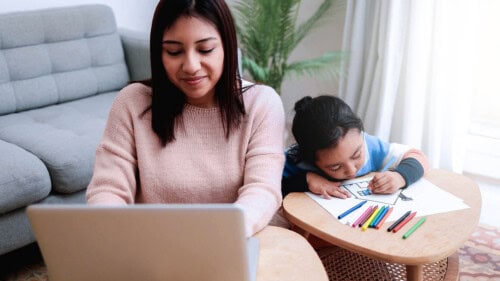 student studies for a real estate exam