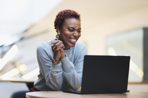 Woman finally passes her real estate exam after using quality practice exams.